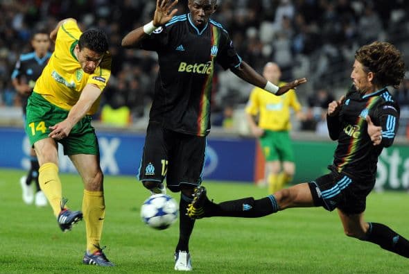 El Olympique de Marsella aún no conocía el triunfo en esta Champions League y enfrentó como local al Zilina.