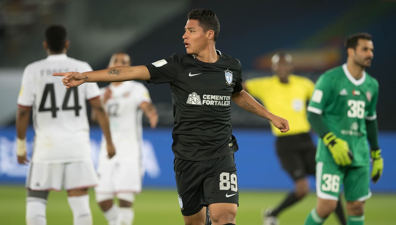 De la Rosa anotó el 3-1 al minuto 34 en un ingrso soñado a la cancha con Pachuca.