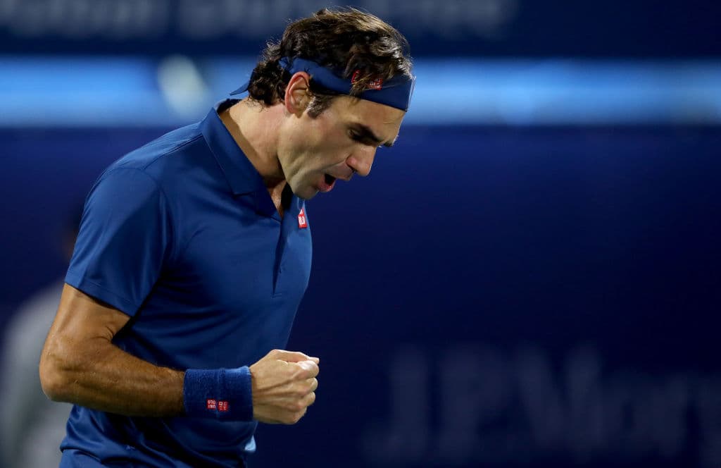 Federer conquistó un título del ATP 500 por ocasión número 21 en su carrera, completando 100 conquistas en total.
