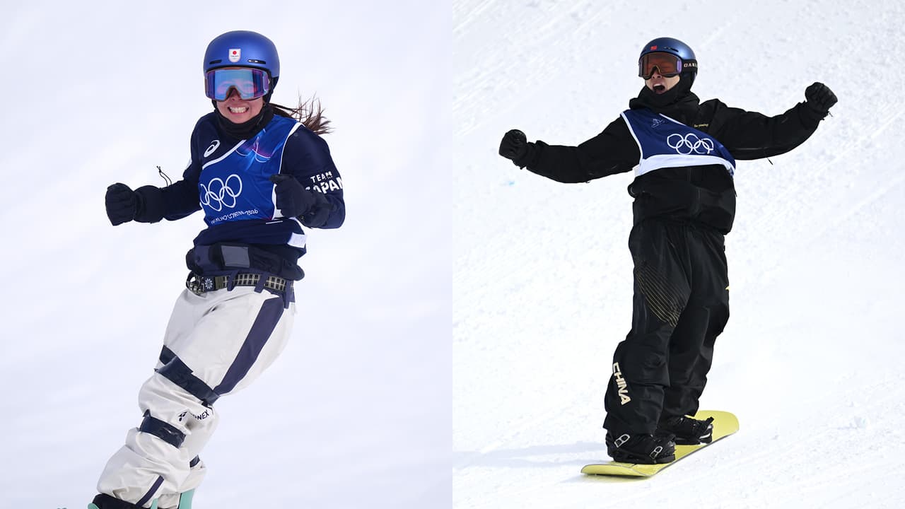 Oros dramáticos para China y Japón en el snowboard slopestyle