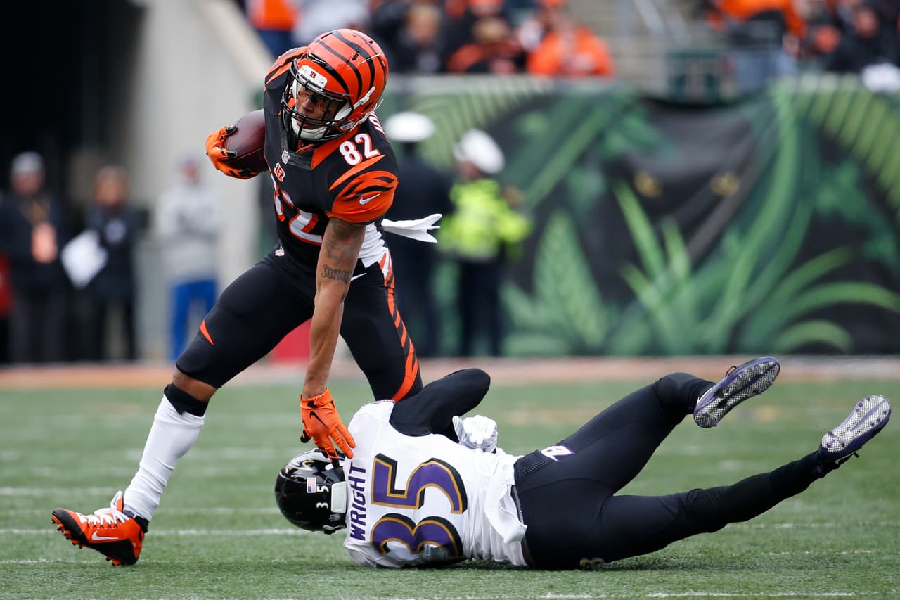 5 CINCINNATI BENGALS Se les respeta el título divisional, pero tienen que superar una maldición que los persigue desde 1991, última vez que ganaron un partido de playoffs. Ahora en 2015 tienen mucho que probar, pero no andan bien, sus 3 últimas derrotas fueron con equipos de playoffs: Arizona, Pittsburgh y Denver.