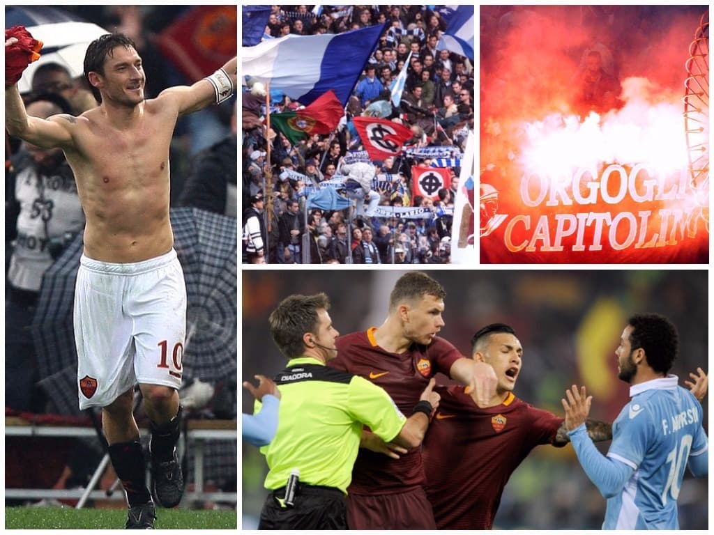 Este sábado, el derbi de Roma se volverá a jugar en el Estadio Olímpico para revivir una rivalidad que saca chispas.