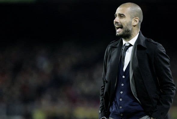Guardiola cumplió su partido 100 con el Barcelona. El 'Pep' suma 71 victorias, 19 empates y 10 derrotas.