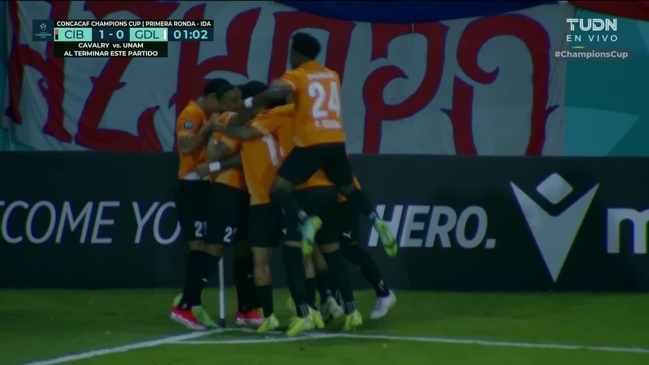 ¡Gol de vestidor! Al minuto 1 Cibao abre el marcador
