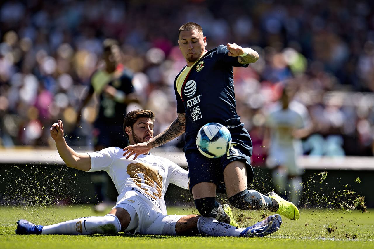 Castillo y América vieron cómo Pumas tomó ventaja al minuto 3 del segundo tiempo y en ese periodo no logró ni siquiera alcanzar la igualdad.