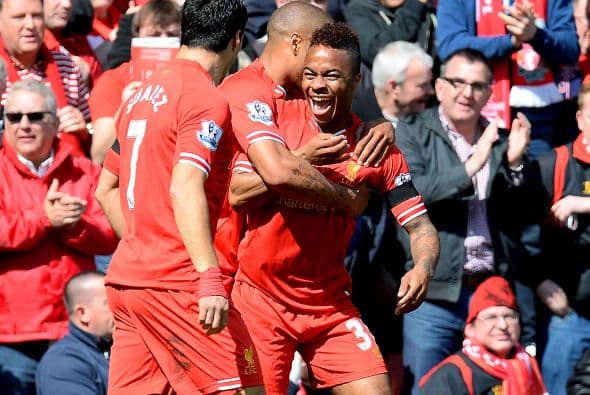 Apenas con seis minutos de juego, Raheem Sterling colocaba el primer gol.