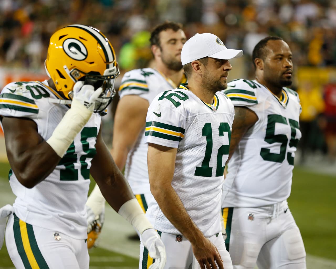 Bears vs. Packers fue suspendido 45 minutos por una tormenta eléctrica