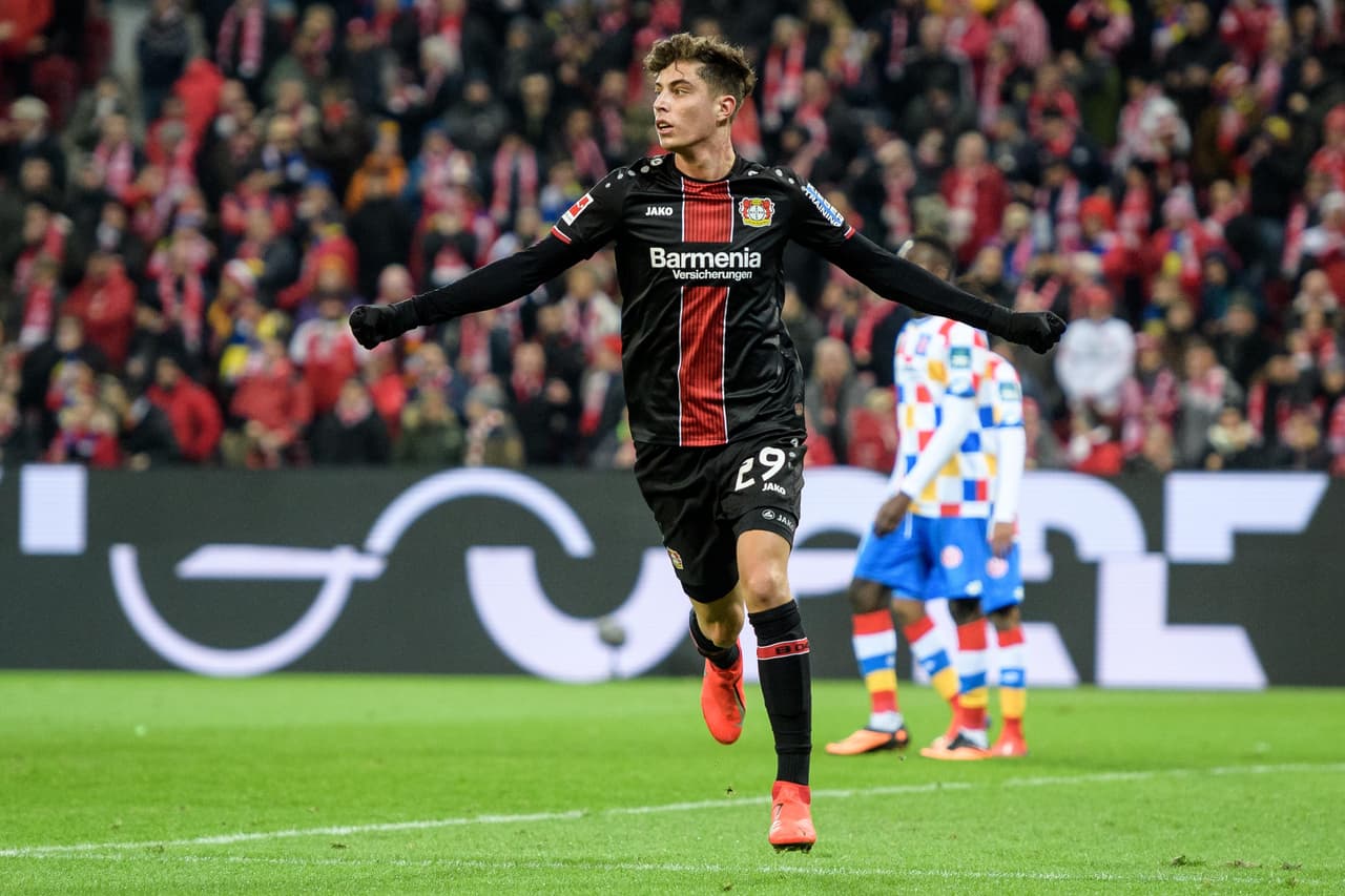No tardó mucho en retomar la ventaja el Bayer Leverkusen, gracias a Kai Havertz al minuto 19.