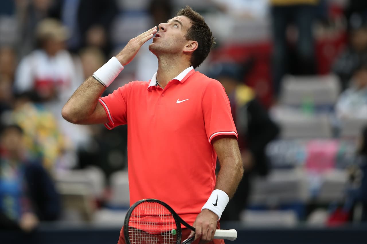 7-5 y 7-6 (9-7) fueron los parciales con los que Del Potro consiguió su boleto a la siguiente fase del campeonato chino.