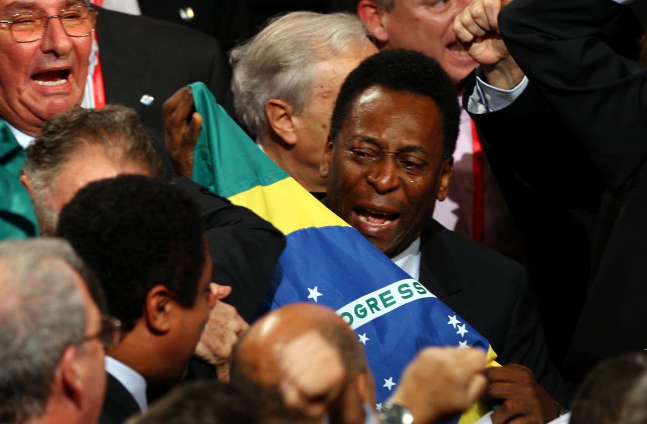 Pelé es uno de los grandes símbolos de Brasil a nivel mundial y el gran símbolo del fútbol.