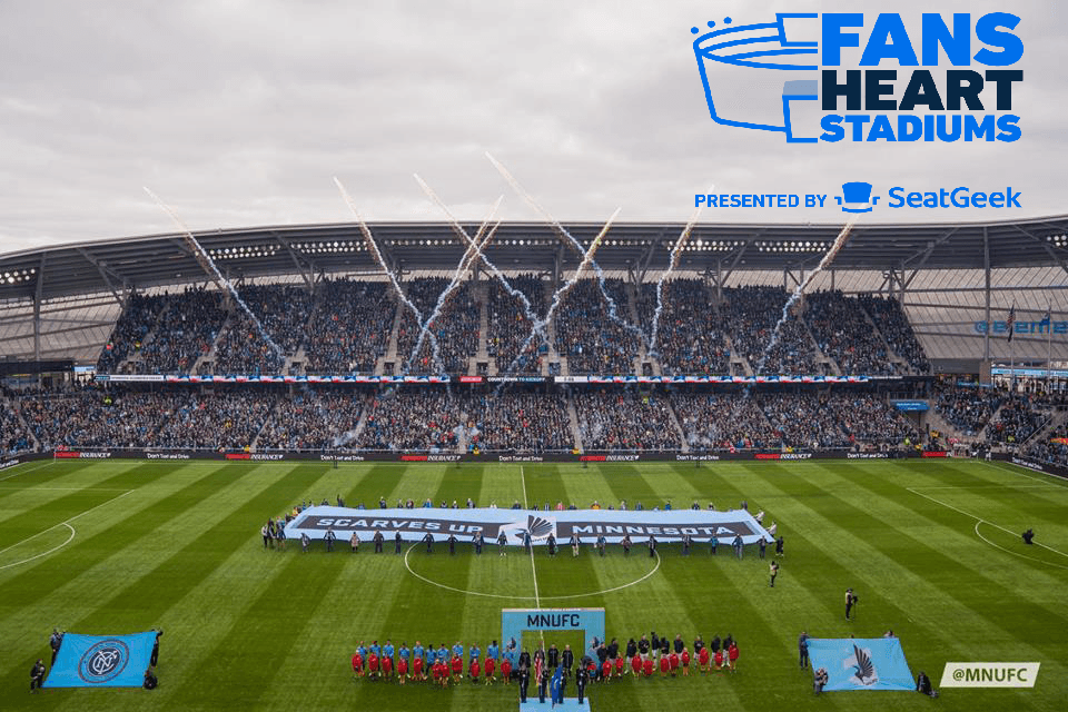 Los aficionados de Minnesota United aman al Allianz Field.