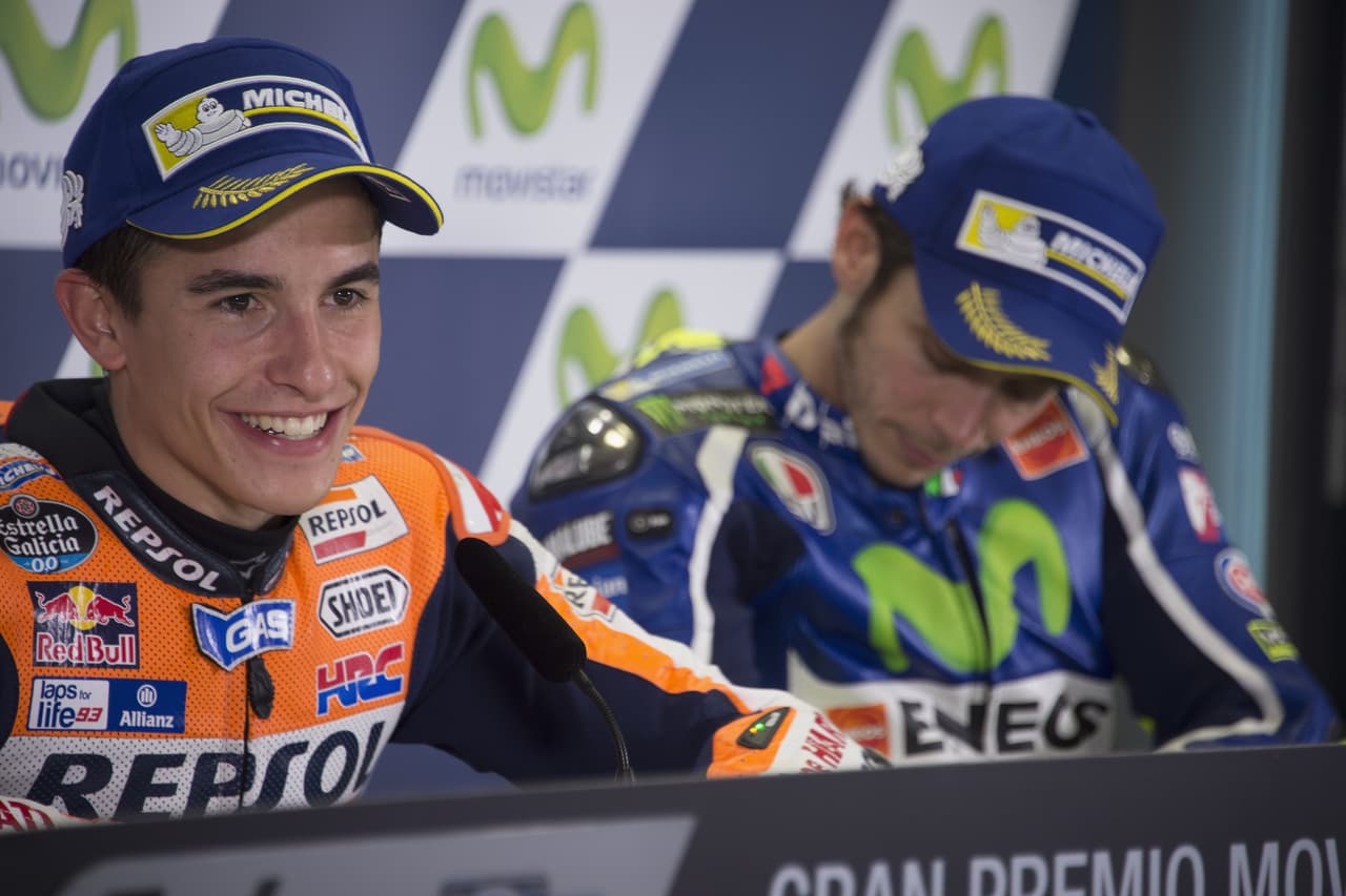 Marc Márquez triunfó en el MotoGP de Aragón