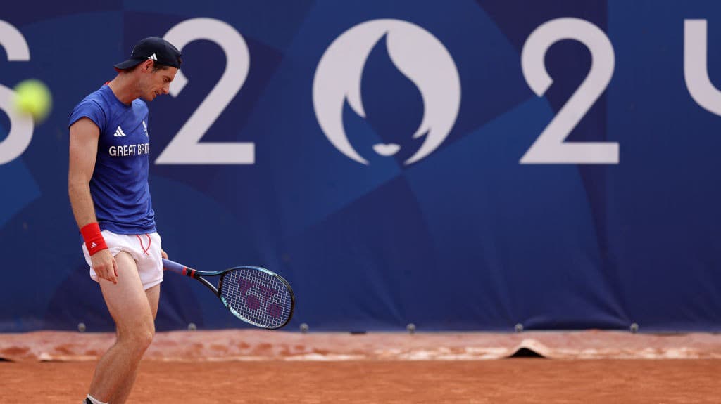 Andy Murray se baja del torneo individual de Paris 2024