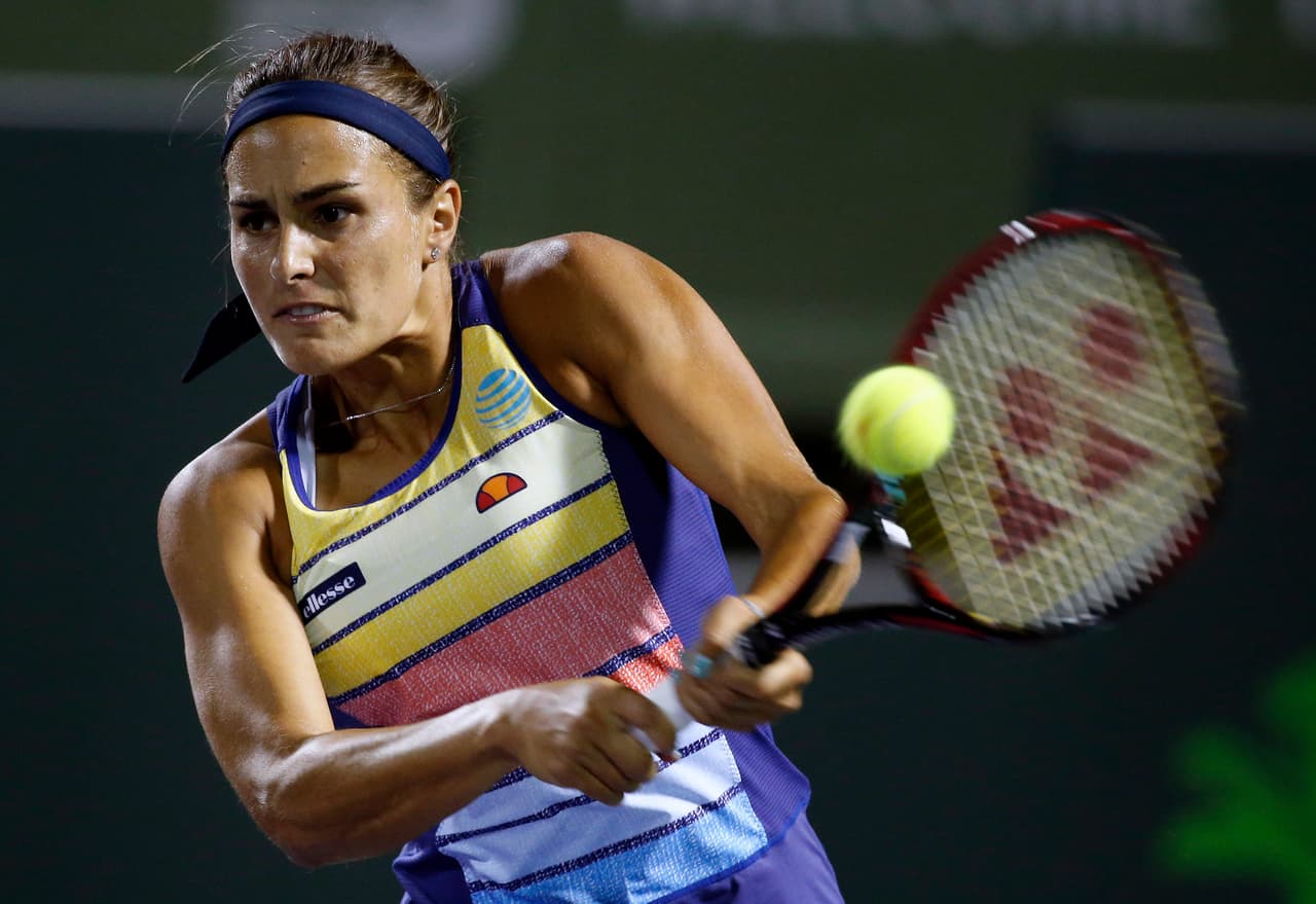 La puertorriqueña Monica Puig llegó a los octavos de final del Miami Open y demuestra una vez más que por su belleza, sensualidad y ante todo su talento es una de las tenistas destacadas del torneo.