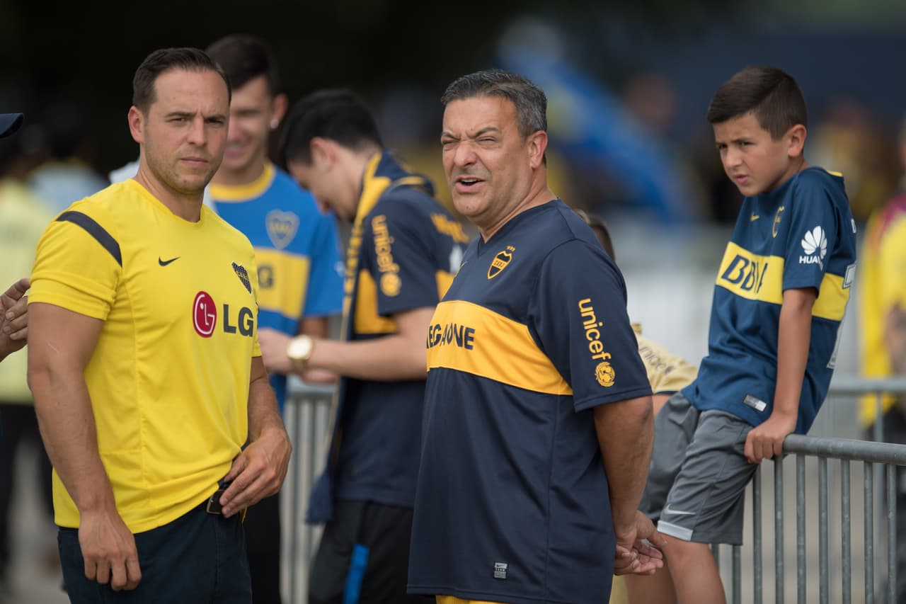 during the game America (MEX) vs Boca Juniors (ARG), corresponding to the Torneo Colossus Cup 2019, at Red Bull Arena, Harrison, Nueva Jersey, on July 03, 2019. 
<br>
<br> durante el partido América (MEX) vs Boca Juniors (ARG), Correspondiente al Torneo Colossus Cup 2019, en el Red Bull Arena, Harrison, Nueva Jersey, el 03 de Julio de 2019.