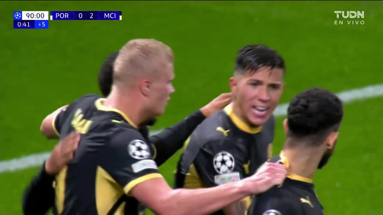 ¡Golazo del City! Haaland hace firma su doblete ante el Porto