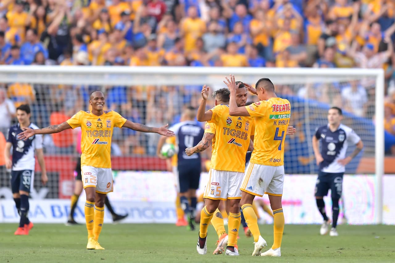 En un partido trabado, los Tigres de la UANL se clasificaron a la Final tras vencer 1-0 a Monterrey y acceder por la posición en la tabla general.