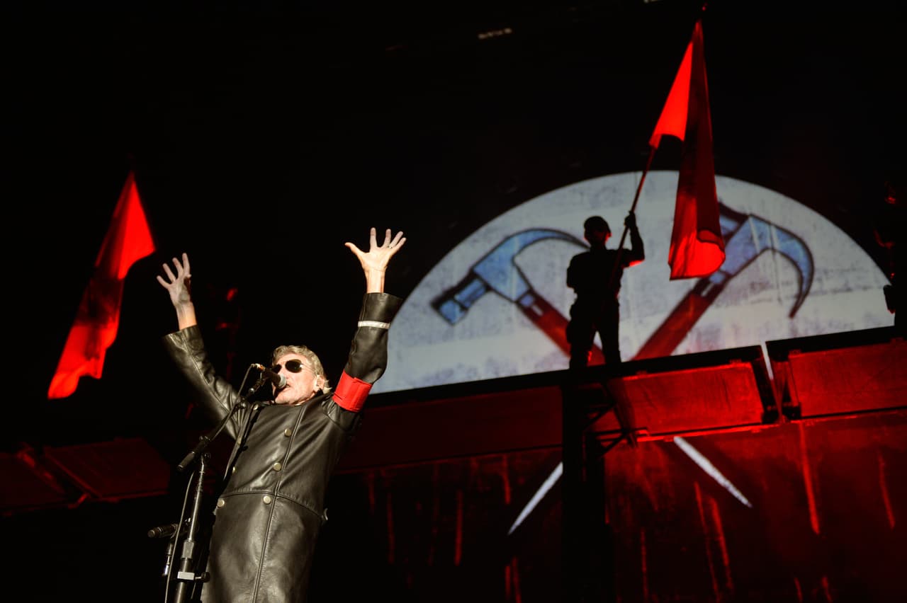 Roger Waters, líder de la mítica Pink Floyd, es otro hincha más del aristócrata Arsenal de Londres.