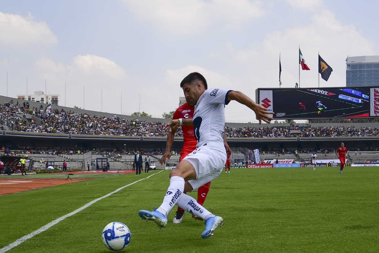 Veracruz cayó 2-0 en el majestuoso estadio Olímpico Universitario.