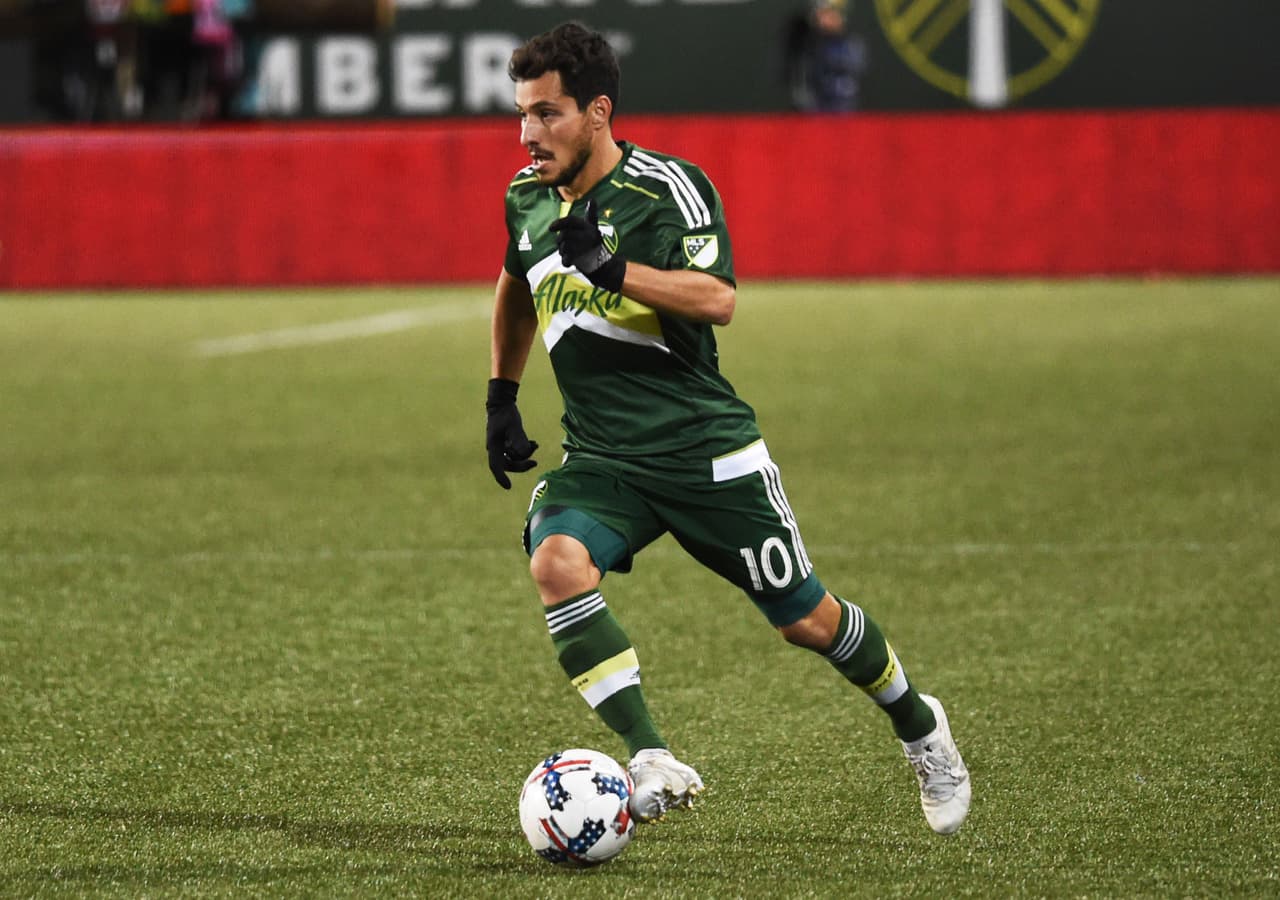 Sebastián Blanco se ha adaptado perfectamente a Portland Timbers y al juego de la MLS. Pese a la caída de su equipo el argentino fue uno de los más destacados del encuentro frente al Crew. (Crédito: USA Today Images)