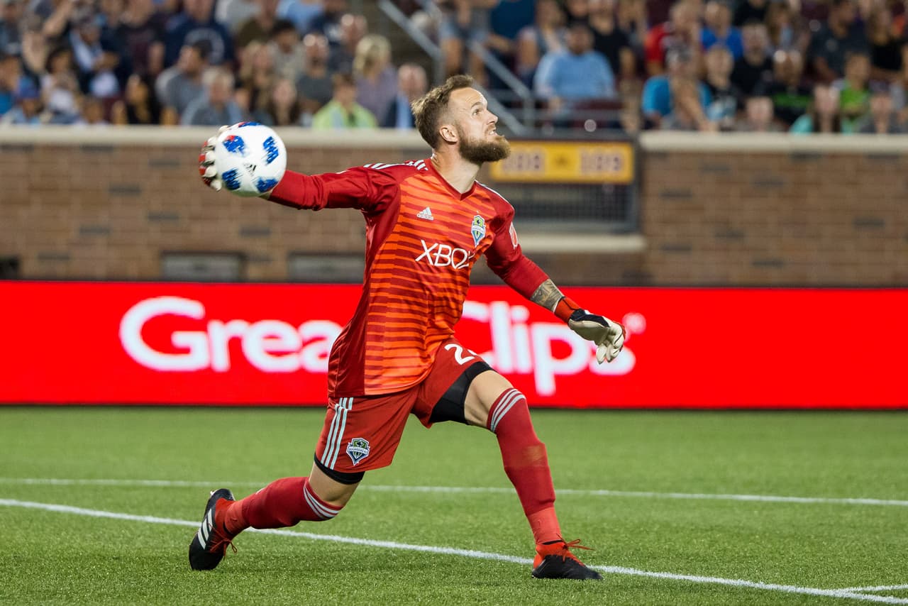 El arquero Stefan Frei, actor importante de Seattle Sounders FC.