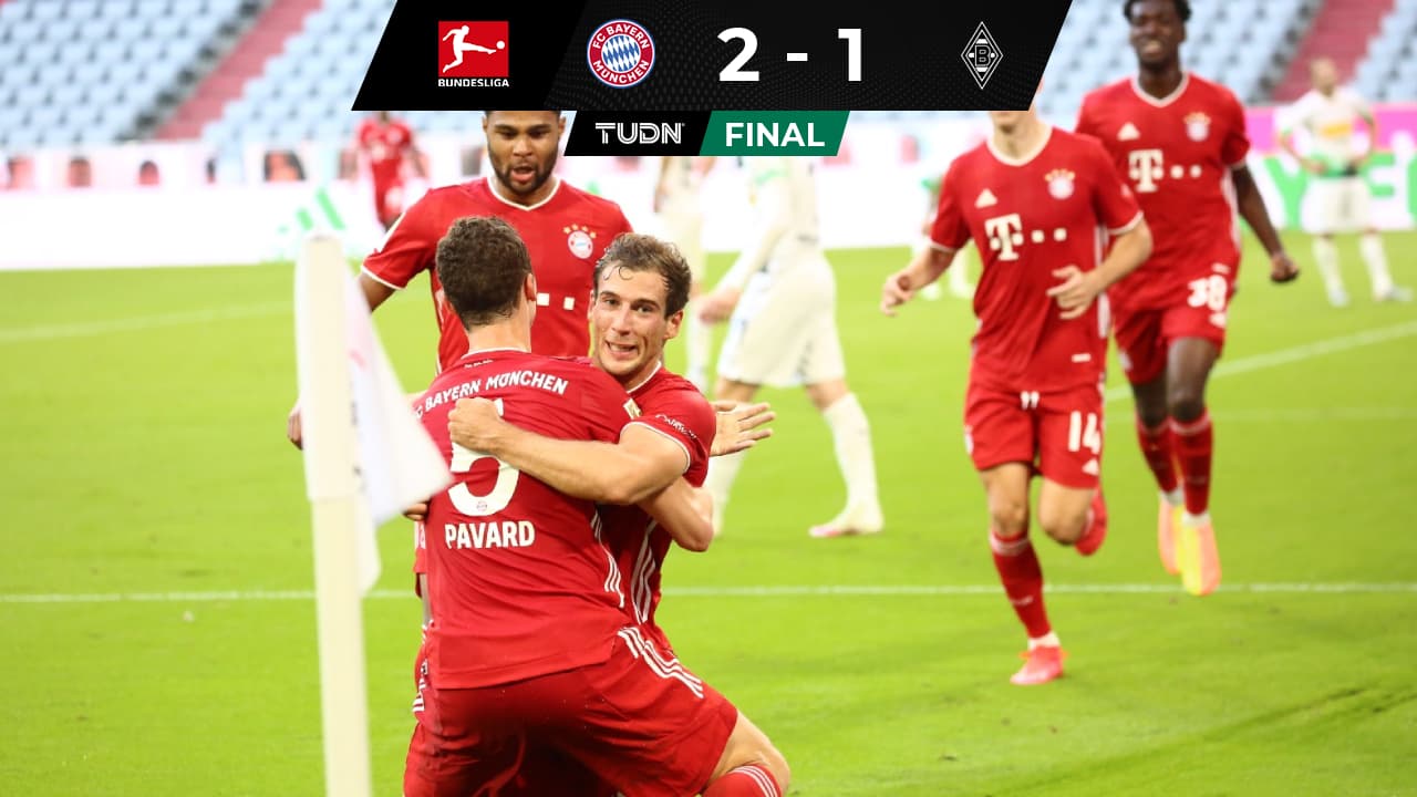 Bayern Munich acaricia el título frente al Gladbach
