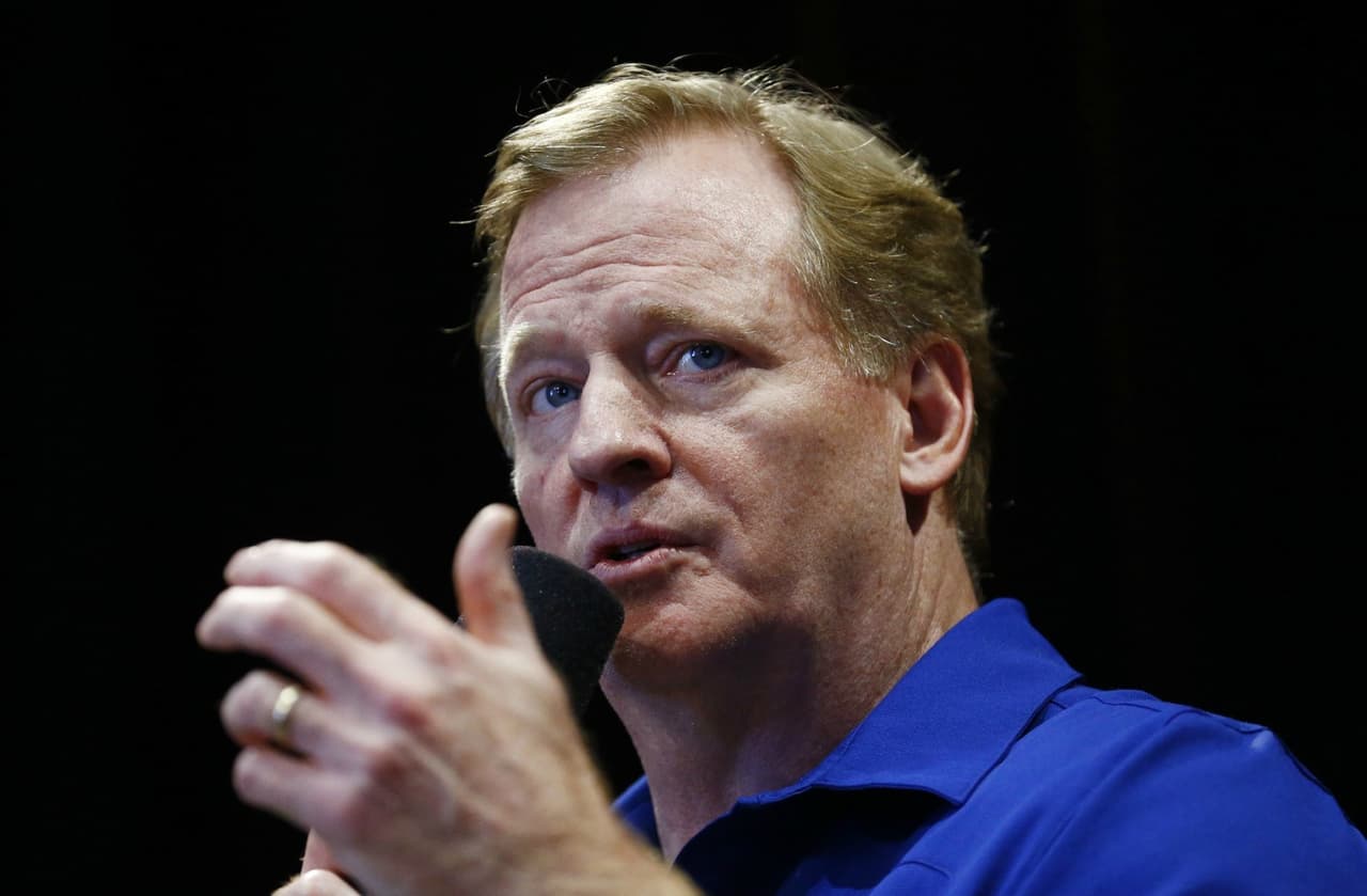 Roger Goodell ha dirigido la NFL desde 2006.