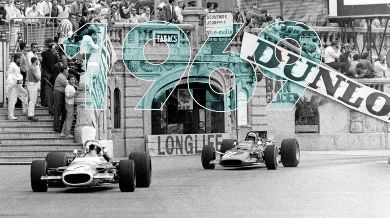 El escocés Jackie Stewart ganó en Sudáfrica, España, Holanda, Francia Inglaterra y Monza para coronarse por primera vez en la F1 en el año 1969.