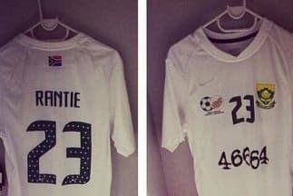 Sudáfrica rinde homenaje a Nelson Mandela con un jersey único