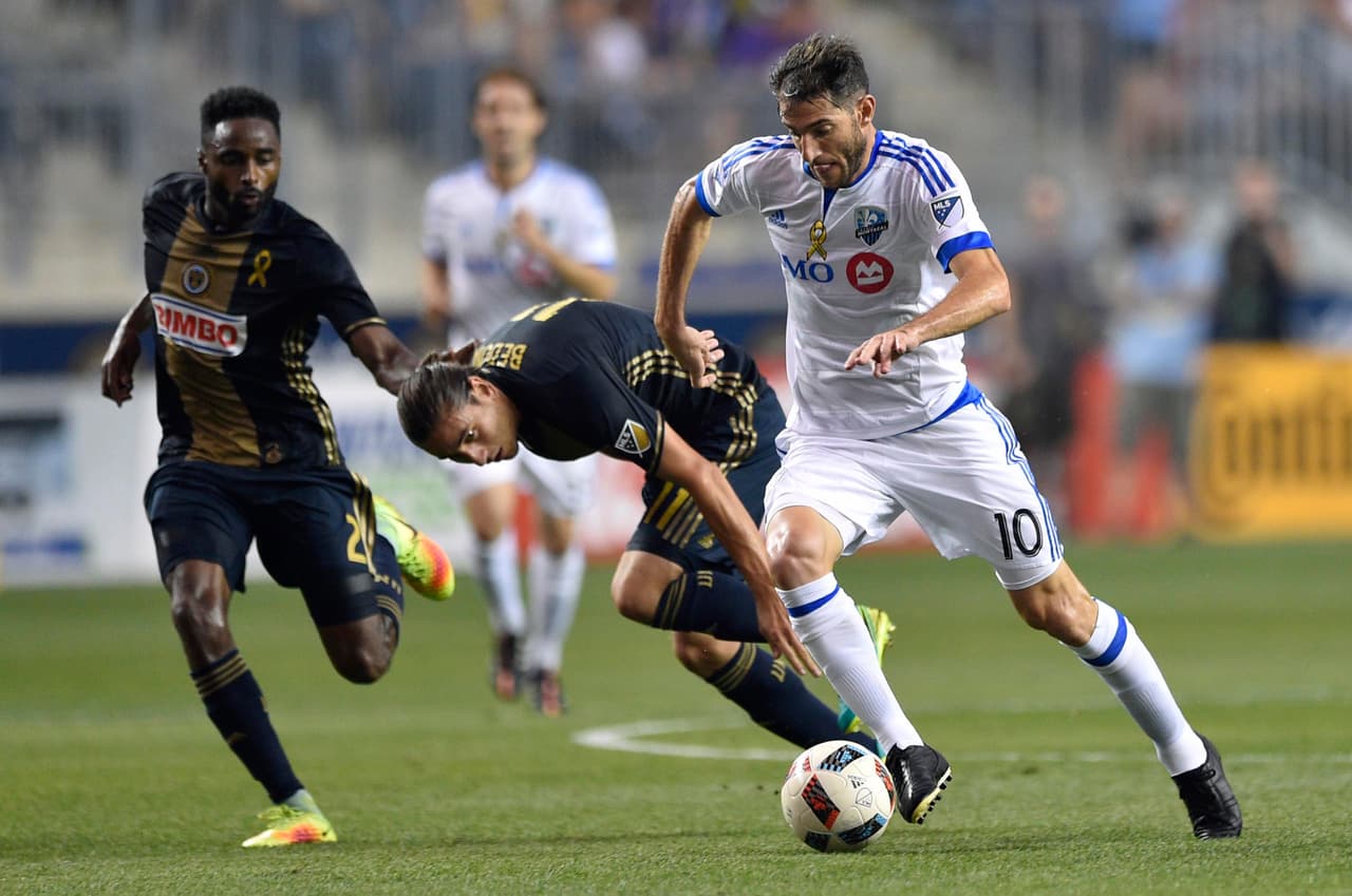 Jugada de laboratorio rescata un empate 1-1 para Montreal Impact en Philadelphia