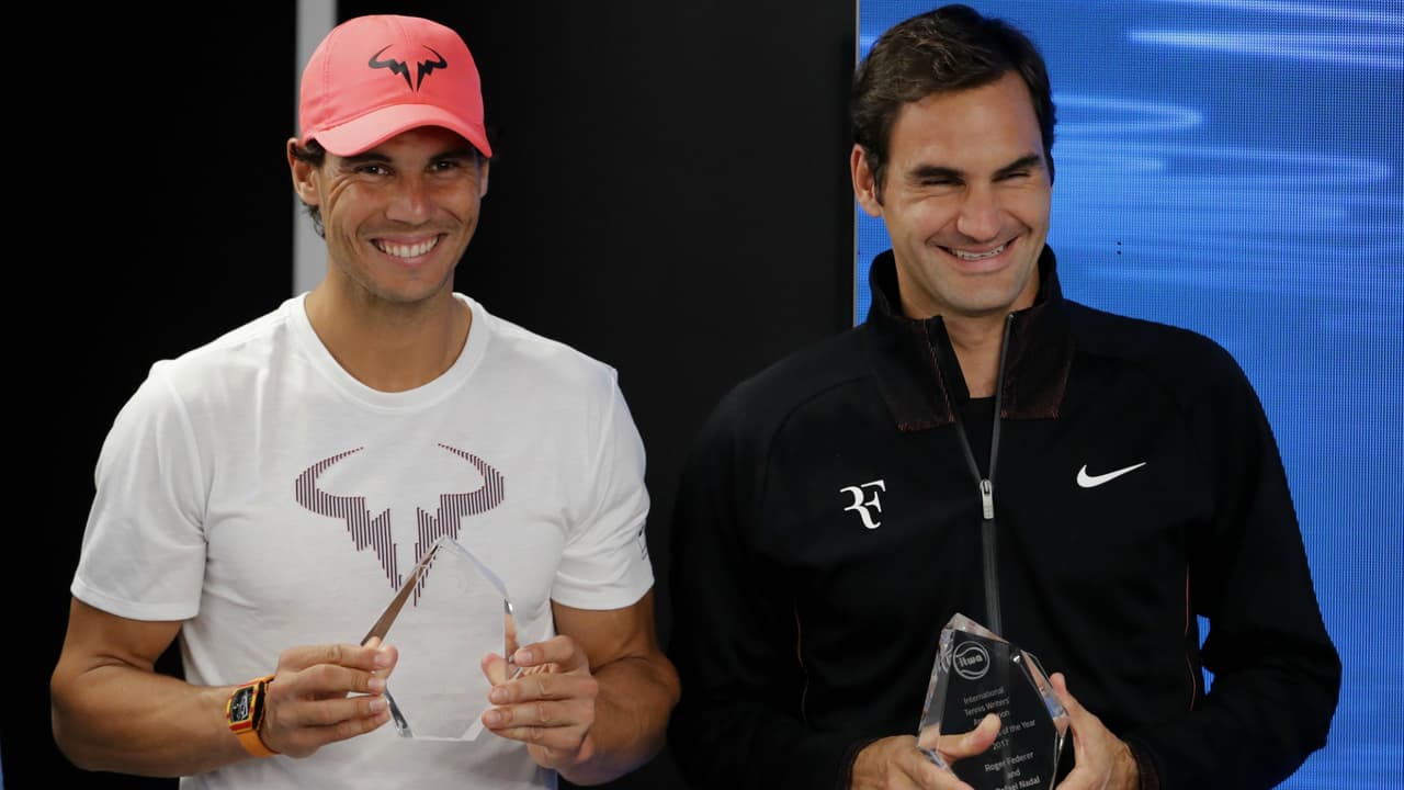 Roger Federer y Rafael Nadal van por la supremacía del Australian Open