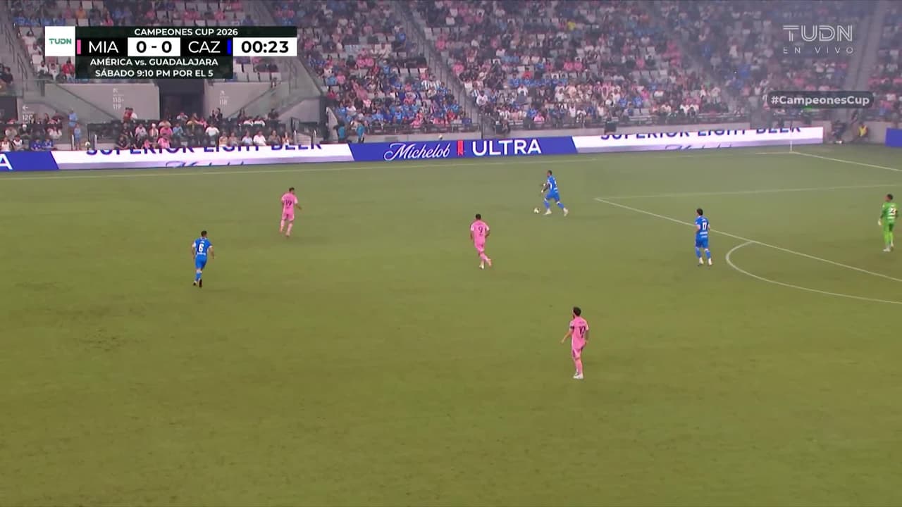 ¡Arranca la Campeones Cup! Inter Miami y Cruz Azul ya disputan el título