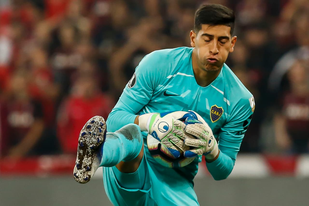 <b>Esteban Andrada. </b>Tiene la competencia de Marcos Díaz en Boca y sería una opción viable para adueñarse del arco azulcrema.