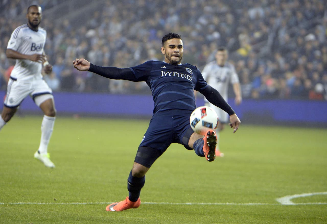 DEL: DOM DWYER (Sporting Kansas City) | Dos goles, uno de ellos impresionante, fueron suficientes para que el inglés le diera el triunfo a su equipo por 2-1 sobre Vancouver Whitecaps.