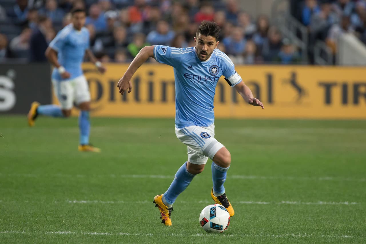 DEL: DAVID VILLA (New York City FC) | "El Guaje" anotó los dos goles en el empate de su club sobre Toronto FC en casa.