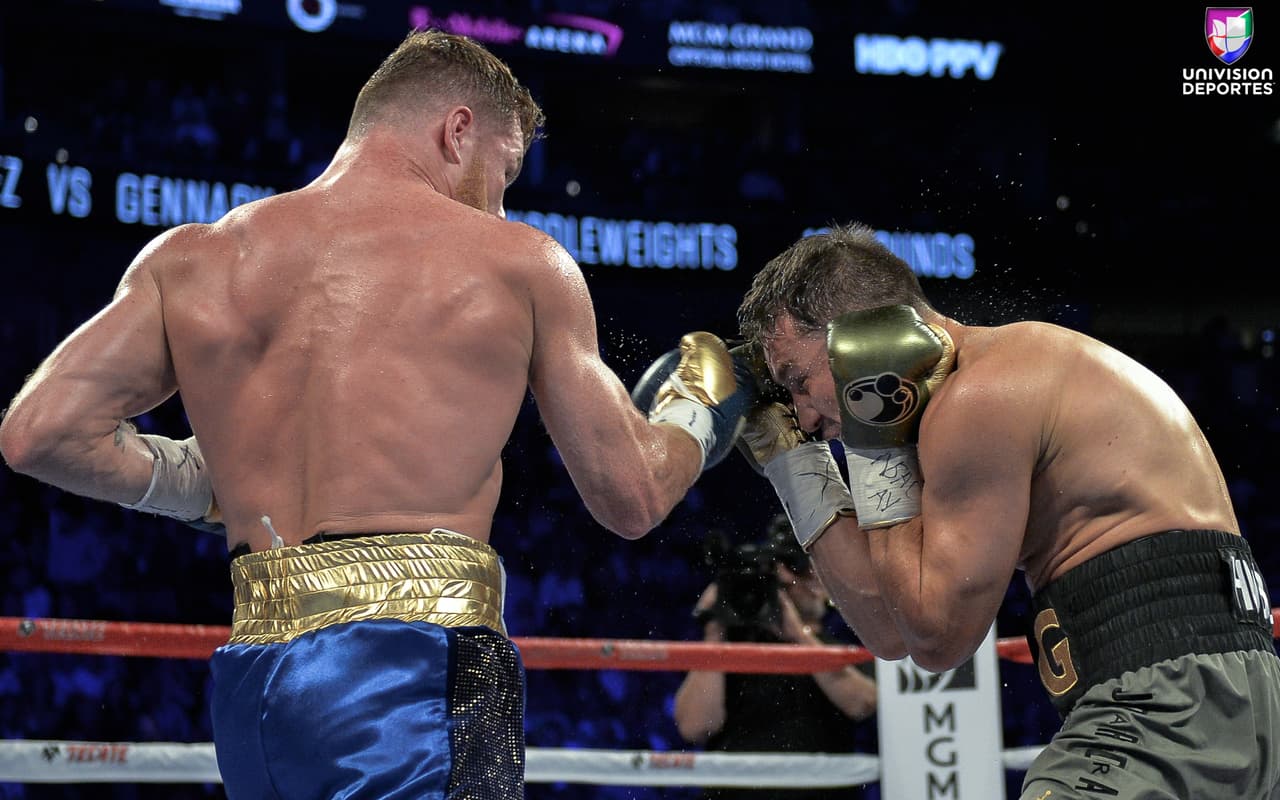 Saúl 'Canelo' Álvarez lanzó 233 jabs y conectó solamente 55, y 114 de 272 golpes de poder durante la contienda en la T-Mobile Arena de Las Vegas.