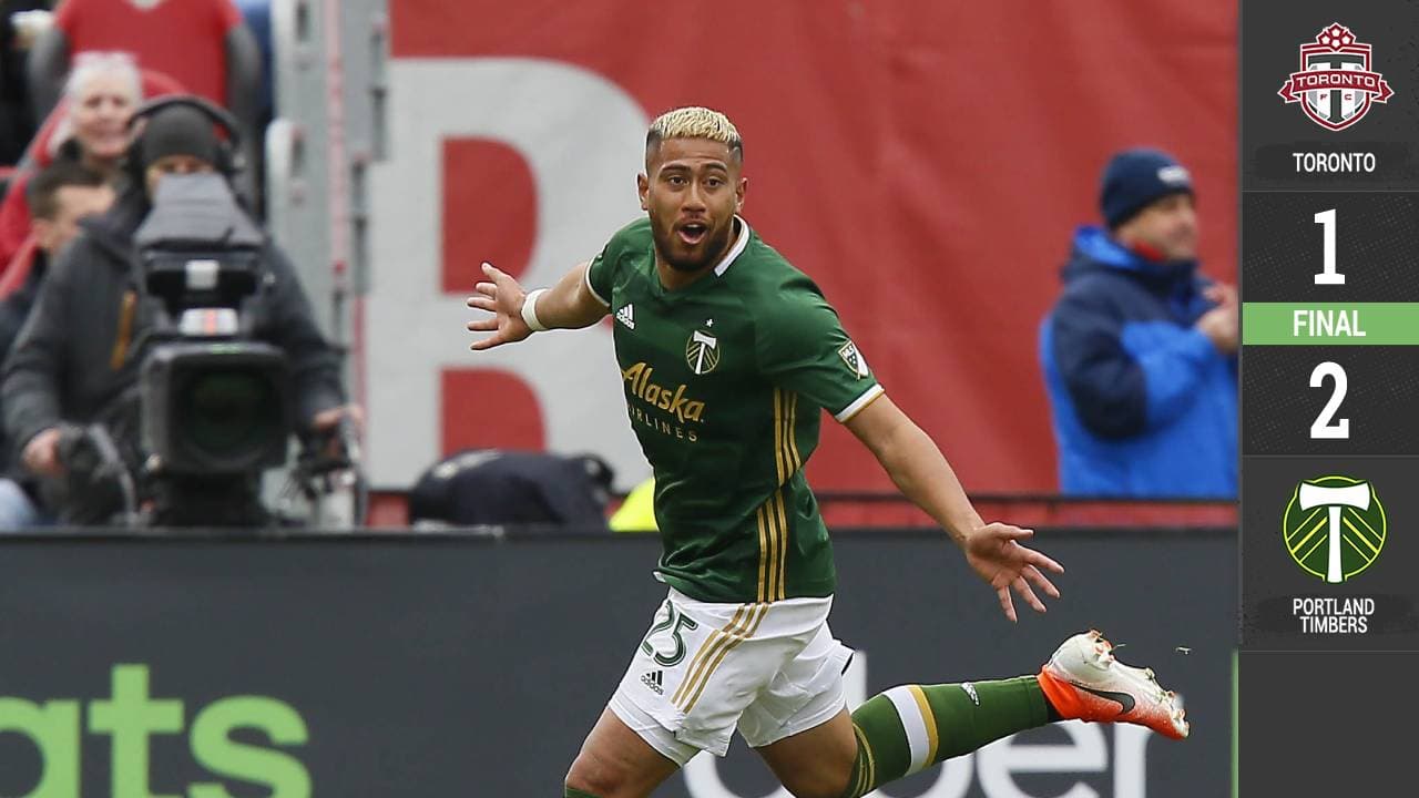 Tarde de golazos y remontada de Portland Timbers en Toronto
