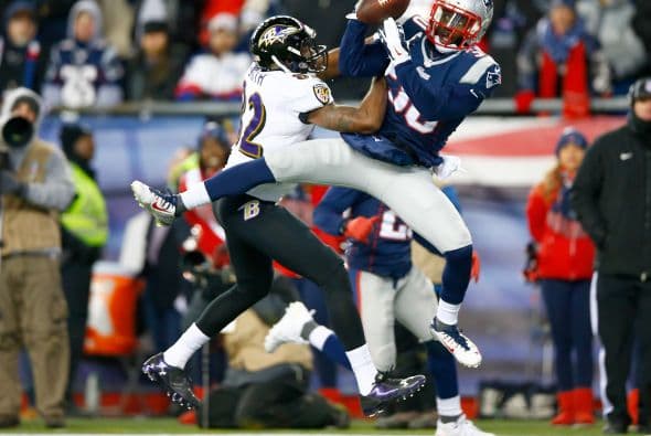 Los New England Patriots consiguieron ir por la corona de la AFC al derrotar por 35-31 a los Baltimore Ravens en la Serie Divisional.