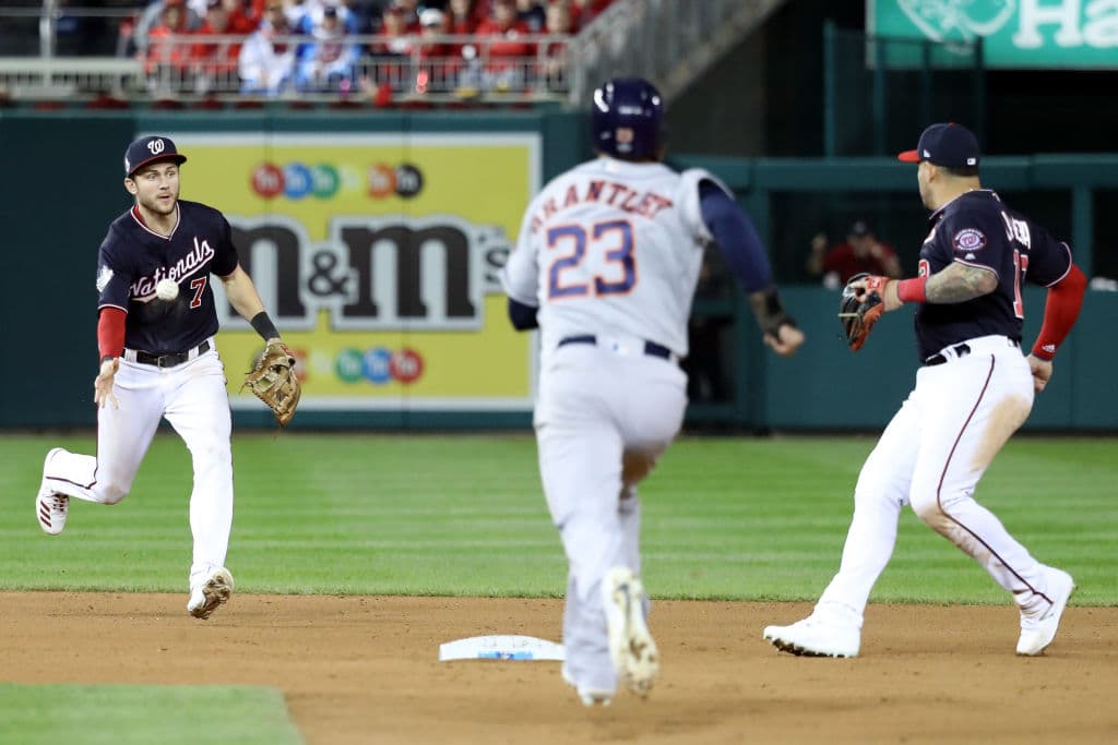 Los astros ganan 4-1 y le meten presión a los Washington Nationals.