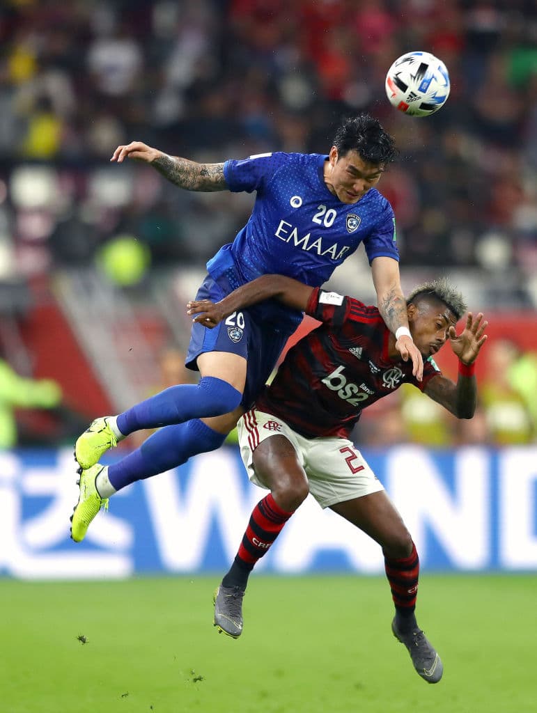 Con goles de Giorgian De Arrascaeta, Bruno Henrique y autogol de Ali Al-Boleahi, Flamengo remonta y consigue el pase a la Final del Mundial de Clubes.