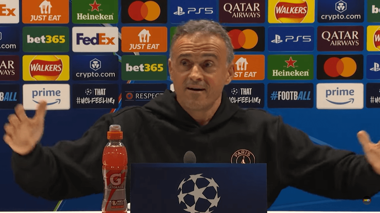 Luis Enrique se burla de la ausencia de Dembélé: "Ay qué miedo"