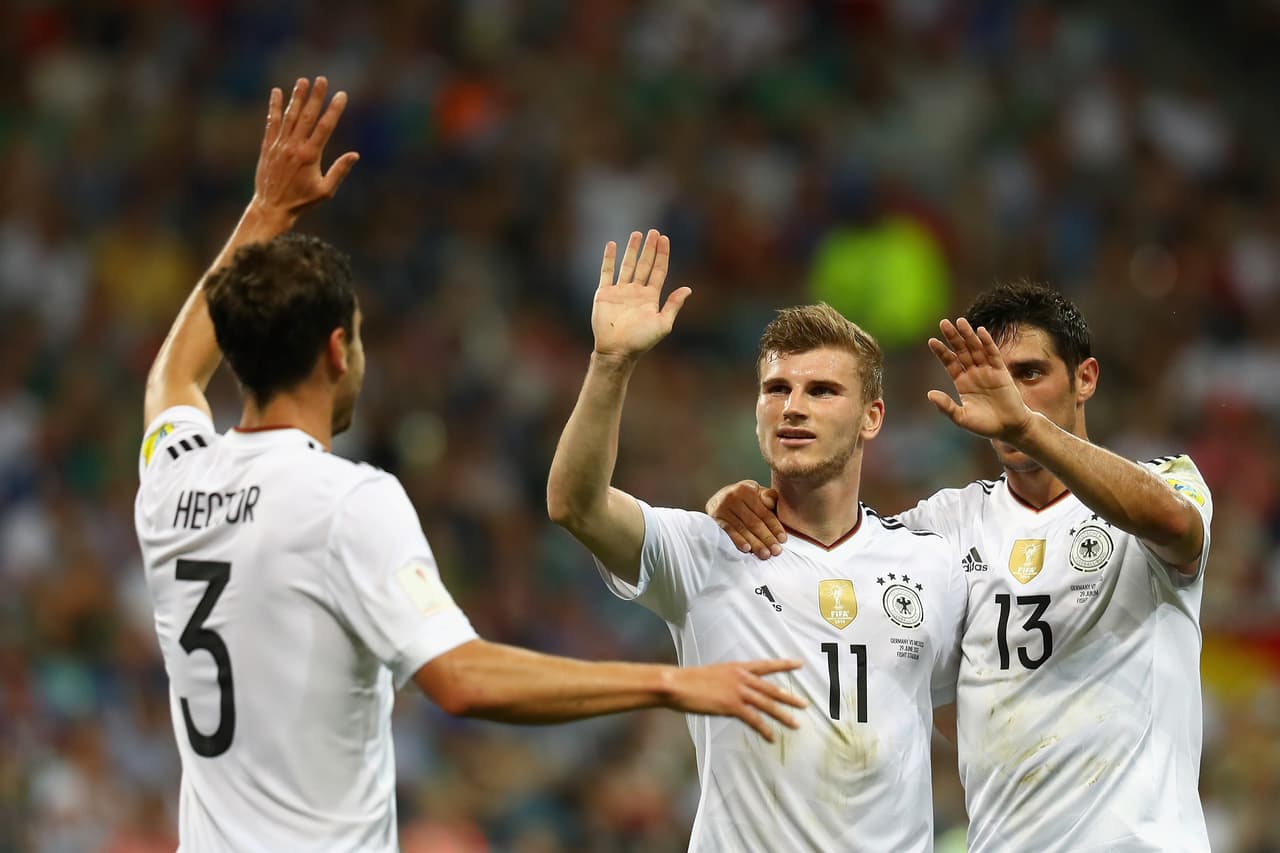 Al minuto 14 del segundo tiempo, Timo Werner anotó el 3-0 luego de un ataque a la espalda de la defensa mexicana.