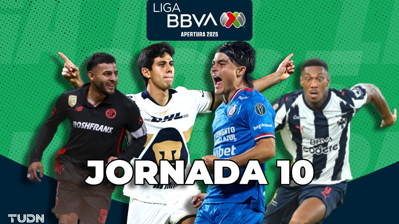 ¡Fecha doble! Así puedes ver la Jornada 10 del Apertura 2025
