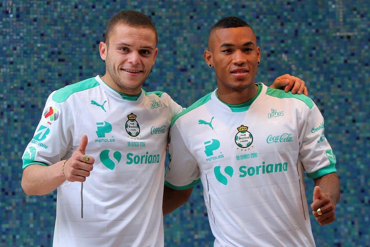 Jonathan Rodríguez y Fredy Hinestroza
