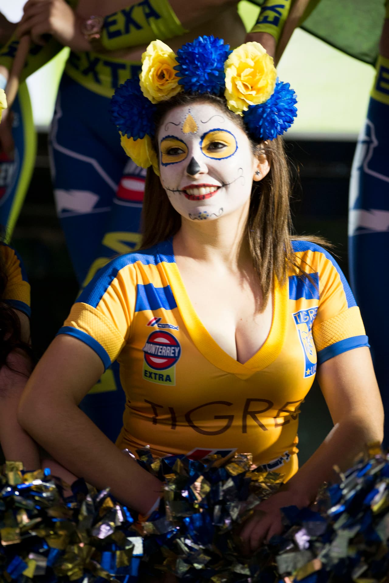 La belleza de las porristas en la fecha 15