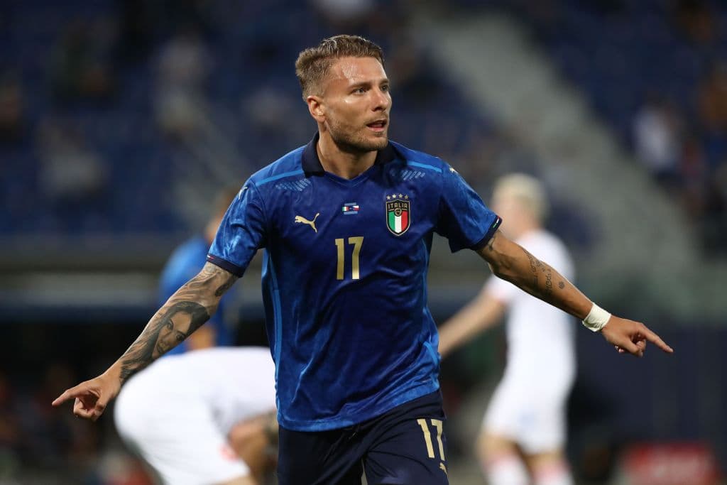 Ciro immobile se luce con doblete y sus compañeros Nicoló Barella y Lorenzo Insigne se encargan de consagrar la goleada 4-0 de Italia sobre República Checa.