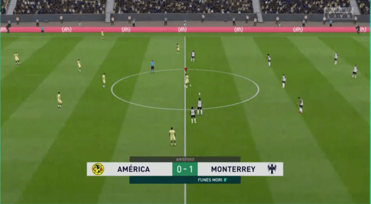 Rayados de Monterrey impuso condiciones, marcó el ritmo del juego y fue contundente ante unas Águilas del América que descuidaron la zona defensiva.