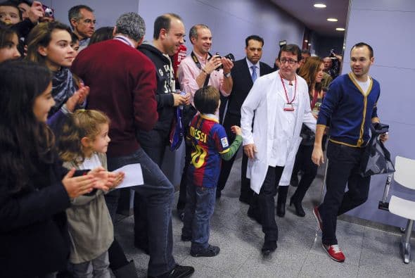 Iniesta hospital infantil