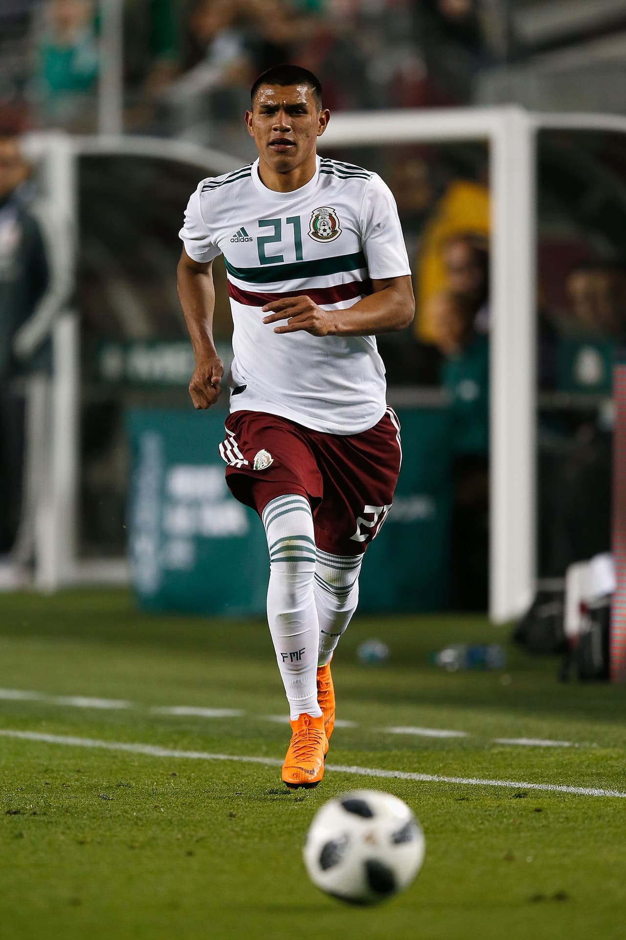 Jesús Gallardo (Pumas) - 55 partidos jugados (16 con México) y en 49 fue titular. Disputó un total de 4,484 minutos y consiguió marcar siete goles, todos con su club.