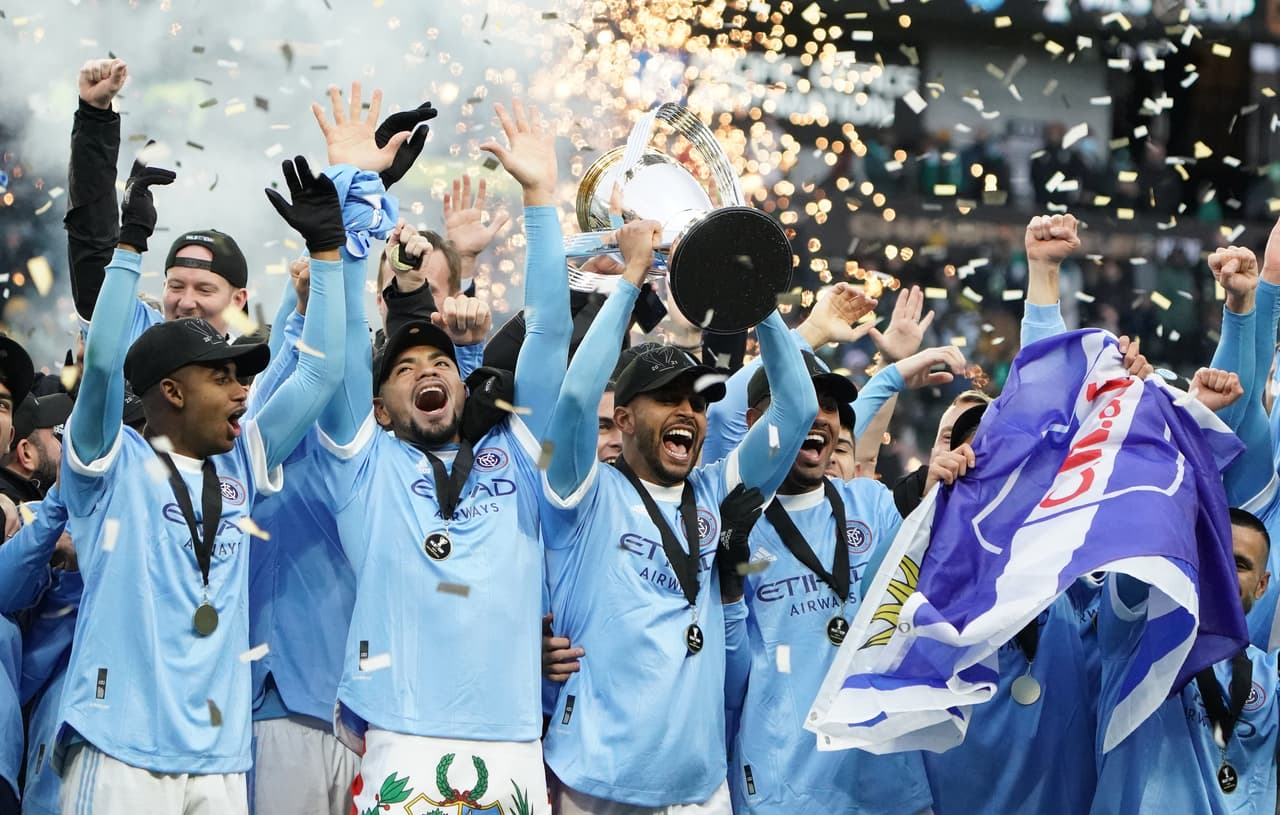 New York City FC, ganador de la MLS Cup 2021.